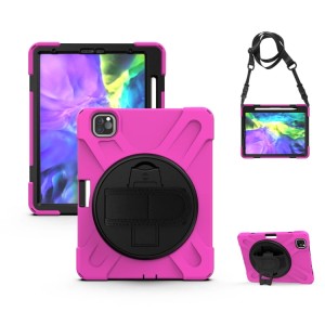 Shockproof  Pancerne Etui Obudowa do iPad Air Pro 11 2021/2020 różowe