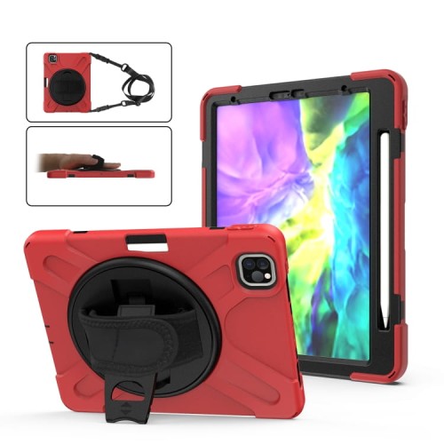 Shockproof Pancerne Etui Obudowa do iPad Pro 11 2021/2020 czerwone