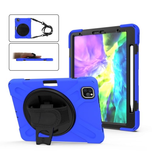 Shockproof Pancerne Etui Obudowa do iPad Pro 11 2021/2020 niebieskie