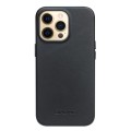 QIALINO MagSafe Skórzane Etui Plecki do iPhone 13 Pro Max 
 czarne