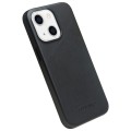 QIALINO MagSafe Skórzane Etui Plecki do iPhone 13 Mini czarne