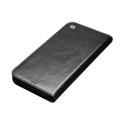 QIALINO Eleganckie Skórzane Etui do iPhone 13 Pro czarne
