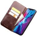 QIALINO Eleganckie Skórzane Etui do iPhone 13 Pro brązowe