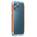 R-JUST Ramka Bumper Metal Drewno Etui do iPhone 13
