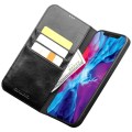 QIALINO Eleganckie Skórzane Etui do iPhone 13 Pro Max czarne