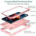Shockproof Pancerne Etui Obudowa do iPad Mini 6 + SZKŁO 9H różowe