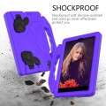 Pancerne Antywstrząsowe Etui do iPad Mini 6 fioletowe