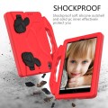 Pancerne Antywstrząsowe Etui do iPad Mini 6 czerwone