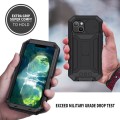 R-JUST Pancerne Etui Antywstrząsowe do iPhone 13 Mini czarne