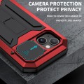 R-JUST Pancerne Etui Antywstrząsowe do iPhone 13 Mini czerwone