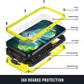 R-JUST Pancerne Etui Antywstrząsowe do iPhone 13 żółte