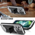R-JUST Pancerne Etui Antywstrząsowe do iPhone 13 Pro srebrne