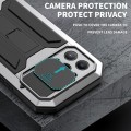 R-JUST Pancerne Etui Antywstrząsowe do iPhone 13 Pro srebrne