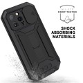 R-JUST Pancerne Etui Antywstrząsowe do iPhone 13 Pro czarne