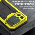 R-JUST Pancerne Etui Antywstrząsowe do iPhone 13 Pro Max żółte