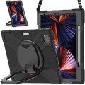 Shockproof Pancerne Etui z Paskiem do iPad Pro 12.9 2021/2020 czarne