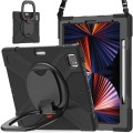 Shockproof Pancerne Etui z Paskiem do iPad Pro 12.9 2021/2020 czarne