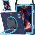 Shockproof Pancerne Etui z Paskiem do iPad Pro 12.9 2021/2020 granatowe