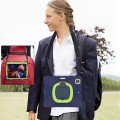 Shockproof Pancerne Etui z Paskiem do iPad Pro 12.9 2021/2020 niebiesko-zielone