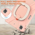 Shockproof Pancerne Etui z Paskiem do iPad Pro 12.9 2021/2020 złoty różowy
