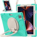 Shockproof Pancerne Etui z Paskiem do iPad Pro 12.9 2021/2020 miętowe