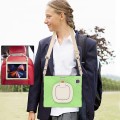 Shockproof Pancerne Etui z Paskiem do iPad Pro 12.9 2021/2020 matcha green