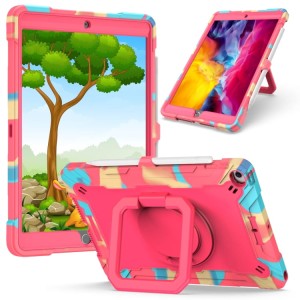 Shockproof Pancerne Etui dla Dzieci do iPad 10.2 7/8/9 różowe