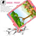 Shockproof Pancerne Etui dla Dzieci do iPad 10.2 7/8 różowe