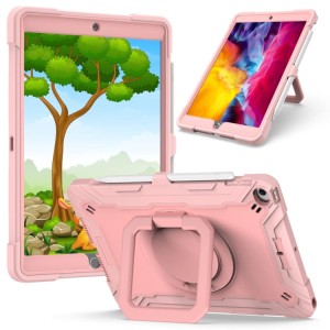 Shockproof Pancerne Etui dla Dzieci do iPad 10.2 7/8/9 rose gold