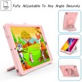 Shockproof Pancerne Etui dla Dzieci do iPad 10.2 7/8 rose gold