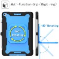 Shockproof Pancerne Etui dla Dzieci do iPad 10.2 7/8 czarno-niebieskie