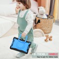 Shockproof Pancerne Etui dla Dzieci do iPad 10.2 7/8 czarno-niebieskie