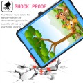 Shockproof Pancerne Etui dla Dzieci do iPad 10.2 7/8 czarno-niebieskie