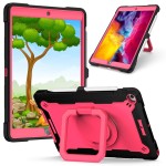 Shockproof Pancerne Etui dla Dzieci do iPad 10.2 7/8 /9 czarno-różowe