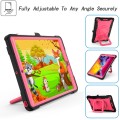 Shockproof Pancerne Etui dla Dzieci do iPad 10.2 7/8 /9 czarno-różowe