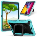 Shockproof Pancerne Etui dla Dzieci do iPad 10.2 7/8 /9 czarno-miętowe