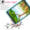 Shockproof Pancerne Etui dla Dzieci do iPad 10.2 7/8 /9 czarno-miętowe