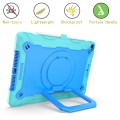Shockproof Pancerne Etui dla Dzieci do iPad 10.2 7/8 /9 niebiesko-miętowe