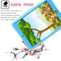 Shockproof Pancerne Etui dla Dzieci do iPad 10.2 7/8 /9 niebiesko-miętowe