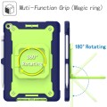 Shockproof Pancerne Etui dla Dzieci do iPad 10.2 7/8 /9 granatowo-zielone