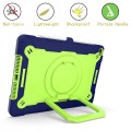 Shockproof Pancerne Etui dla Dzieci do iPad 10.2 7/8 /9 granatowo-zielone