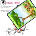 Shockproof Pancerne Etui dla Dzieci do iPad 10.2 7/8 /9 granatowo-zielone