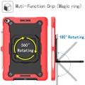 Shockproof Pancerne Etui dla Dzieci do iPad 10.2 7/8 /9 czerwono-czarne