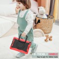 Shockproof Pancerne Etui dla Dzieci do iPad 10.2 7/8 /9 czerwono-czarne