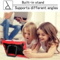 Shockproof Pancerne Etui dla Dzieci do iPad 10.2 7/8 /9 czerwono-czarne