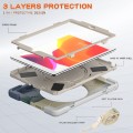 Shockproof Pancerne Etui z Paskiem do iPad 10.2 7/8/9