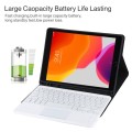 Czarne Etui Podświetlana Klawiatura Gładzik do iPad 10.2