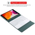 Zielone Etui Podświetlana Klawiatura Gładzik do iPad 10.2