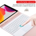 Różowe Etui Podświetlana Klawiatura Gładzik do iPad 10.2