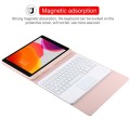Różowe Etui Podświetlana Klawiatura Gładzik do iPad 10.2